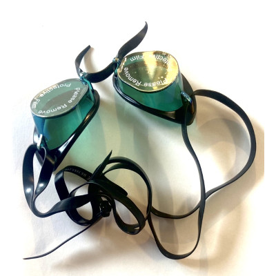 Occhialini Svedesi Metal Gold-Green Occhialini Svedesi Metal Gold-Green